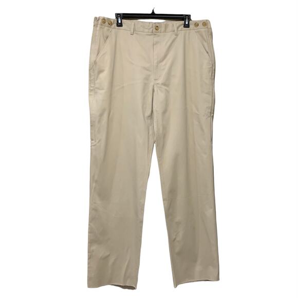 2 pair Narrative Apparel Flat Front Khaki Pants Size XL NWOT - Picture 1 of 13